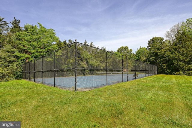 5220 Wyndemere Cir, Mineral, VA 23117 - view of tennis court