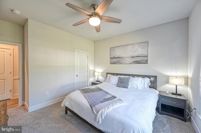 5220 Wyndemere Cir, Mineral, VA 23117 - carpeted bedroom featuring baseboards and a ceiling fan