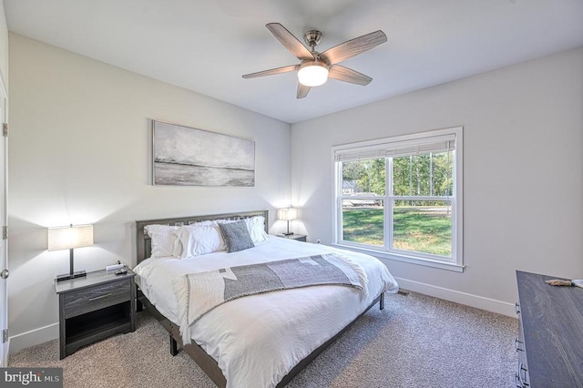 5220 Wyndemere Cir, Mineral, VA 23117 - carpeted bedroom featuring baseboards and ceiling fan
