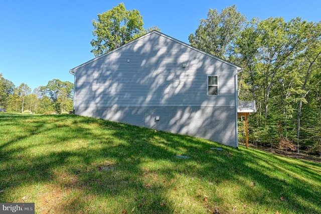 5220 Wyndemere Cir, Mineral, VA 23117 - view of home's exterior with a lawn