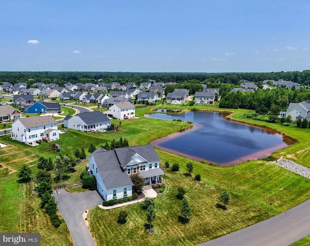 10901 Brandermill Park, Spotsylvania, VA 22551 - aerial view of residential area with a nearby body of water