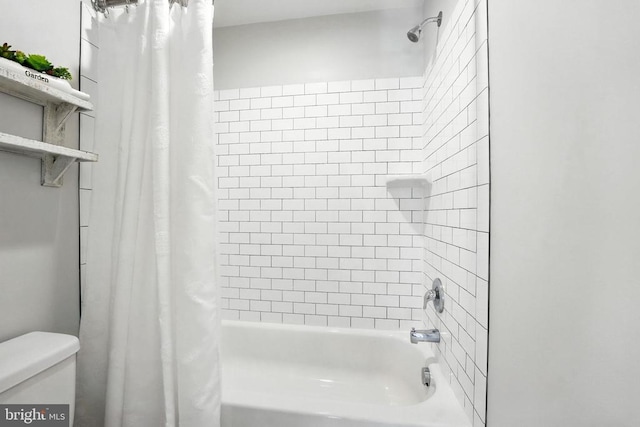 10901 Brandermill Park, Spotsylvania, VA 22551 - bathroom with shower / tub combo and toilet