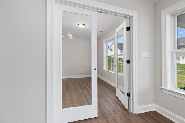 LOT155 Langley Dr, Waynesboro, VA 22980 - entryway featuring dark wood-style floors and baseboards