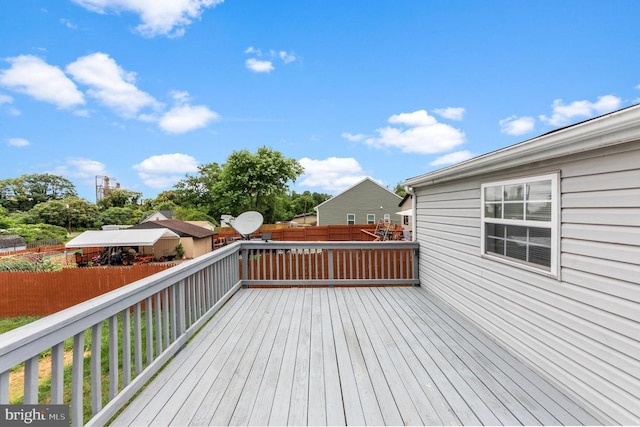 234 Landon Ln, Orange, VA 22960 - deck featuring fence