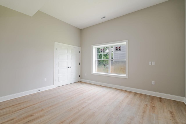 4125 Romney Ct, Rockingham, VA 22802 - unfurnished room with light wood-type flooring and baseboards