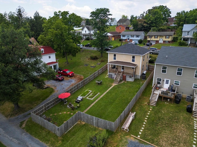 832 Grayson Ave, Waynesboro, VA 22980 - aerial view of residential area