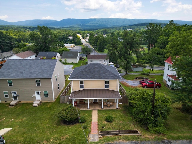 832 Grayson Ave, Waynesboro, VA 22980 - view from above of property with a mountainous background