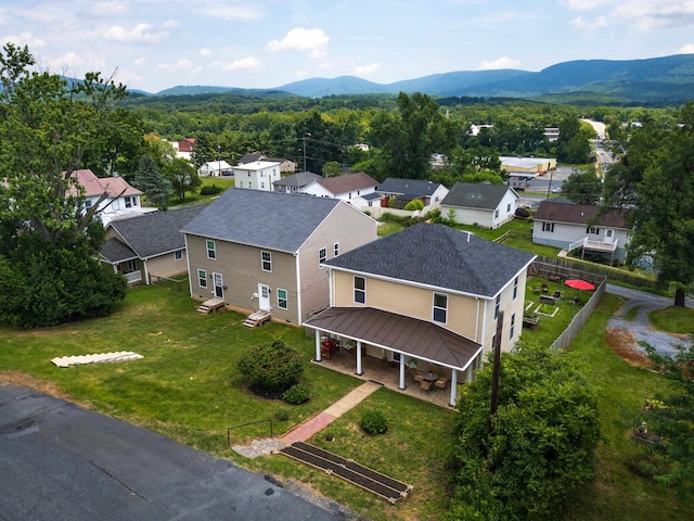 832 Grayson Ave, Waynesboro, VA 22980 - aerial view of residential area with mountains