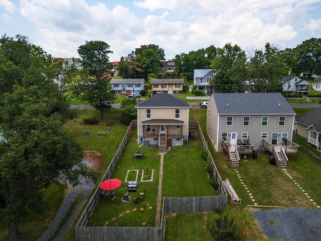 832 Grayson Ave, Waynesboro, VA 22980 - aerial view of residential area