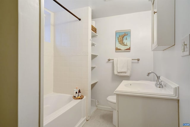 883 Locust Ave, Charlottesville, VA 22902 - bathroom with vanity and shower / bathtub combination