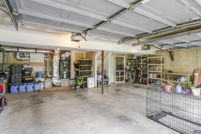 5031 Clearfields Ct, Crozet, VA 22932 - garage featuring a garage door opener
