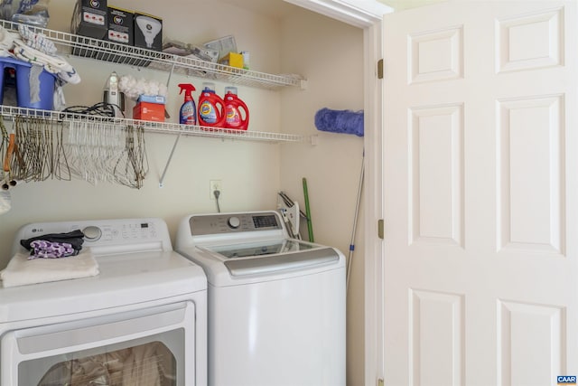 5031 Clearfields Ct, Crozet, VA 22932 - laundry area with independent washer and dryer