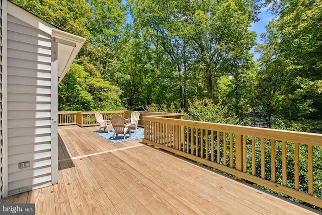  - view of deck