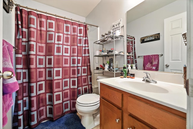 14975 Woodcreek Ln, Timberville, VA 22853 - full bathroom featuring vanity and curtained shower