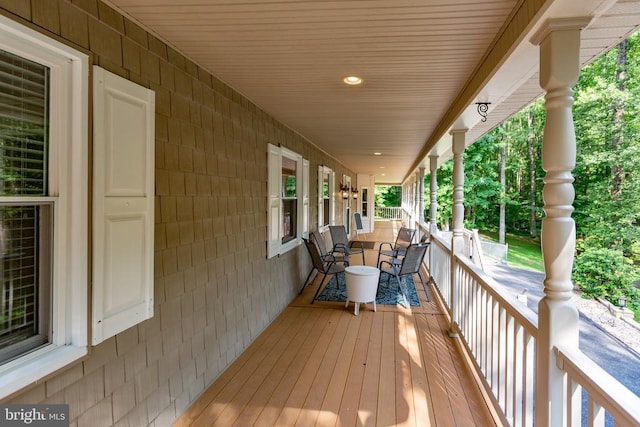 8314 Old Mill Ln, Spotsylvania, VA 22551 - view of porch