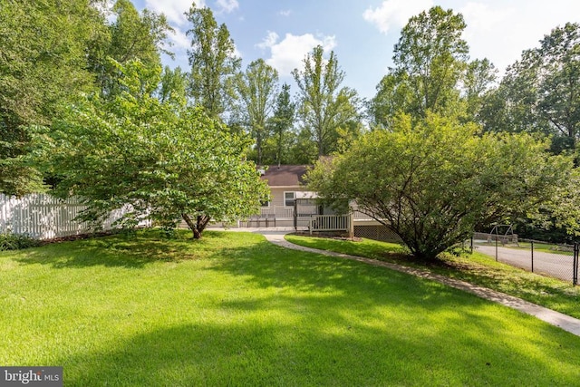8314 Old Mill Ln, Spotsylvania, VA 22551 - view of yard