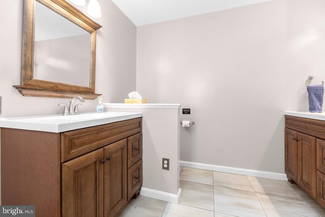 8314 Old Mill Ln, Spotsylvania, VA 22551 - bathroom featuring vanity and baseboards