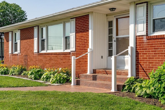 5213 Rawley Pike, Rockingham, VA 22801 - entrance to property featuring brick siding