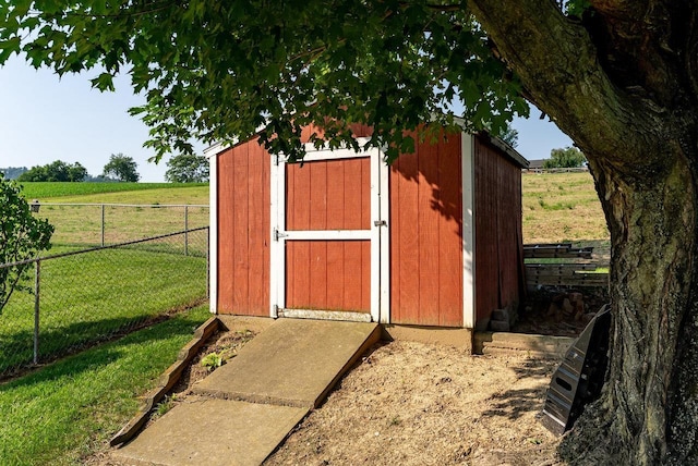 5213 Rawley Pike, Rockingham, VA 22801 - view of shed with a view of countryside