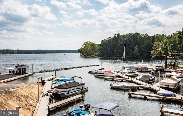 121 Jefferson Ave, Locust Grove, VA 22508 - dock area with a water view