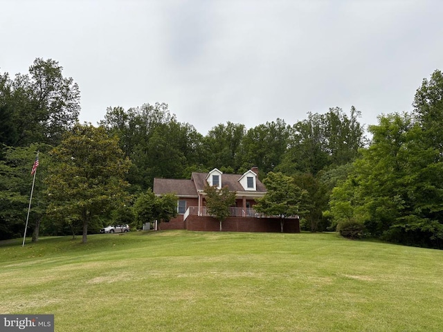 60 Mountain Breeze Ln, Syria, VA 22743 - view of grassy yard featuring a view of trees