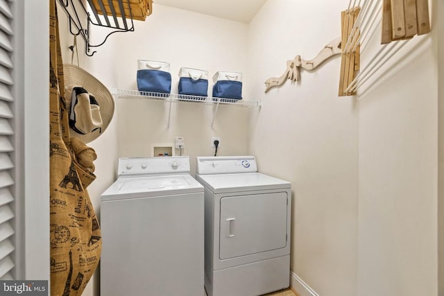 17277 Kettlebrook Lndg, Jeffersonton, VA 22724 - laundry room featuring independent washer and dryer