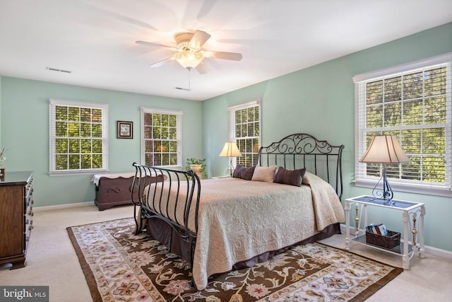 17277 Kettlebrook Lndg, Jeffersonton, VA 22724 - bedroom with carpet flooring and a ceiling fan