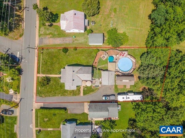 1700 Monticello Rd, Charlottesville, VA 22902 - birds eye view of property