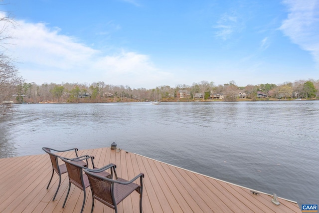 19 Hawks Pl, Palmyra, VA 22963 - dock area with a water view