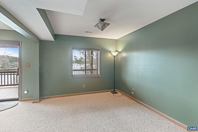 19 Hawks Pl, Palmyra, VA 22963 - carpeted empty room with baseboards, a wealth of natural light, and visible vents