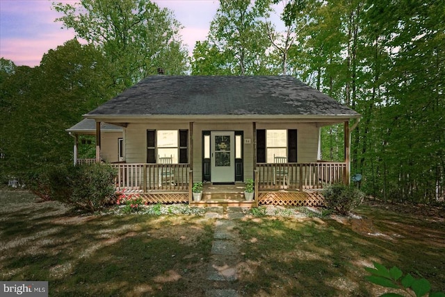 54 Courthouse Mountain Rd, Madison, VA 22727 - view of front of home featuring a porch