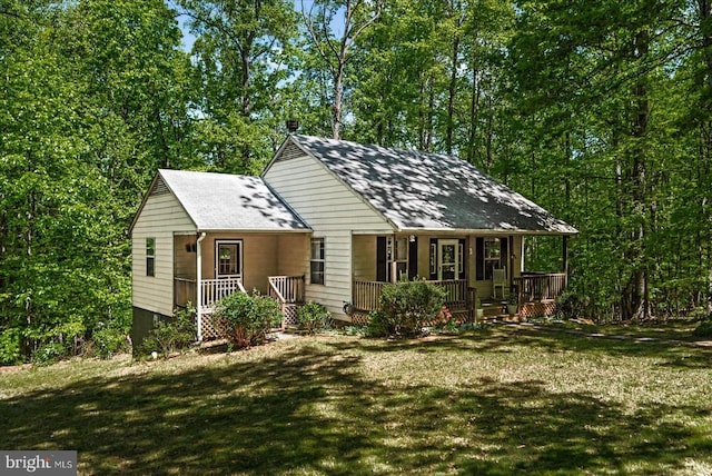 54 Courthouse Mountain Rd, Madison, VA 22727 - exterior space with a porch