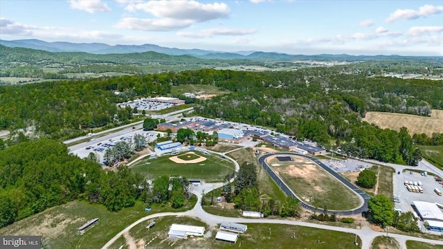 54 Courthouse Mountain Rd, Madison, VA 22727 - drone / aerial view with a mountain view and a forest view