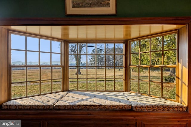  - view of unfurnished sunroom