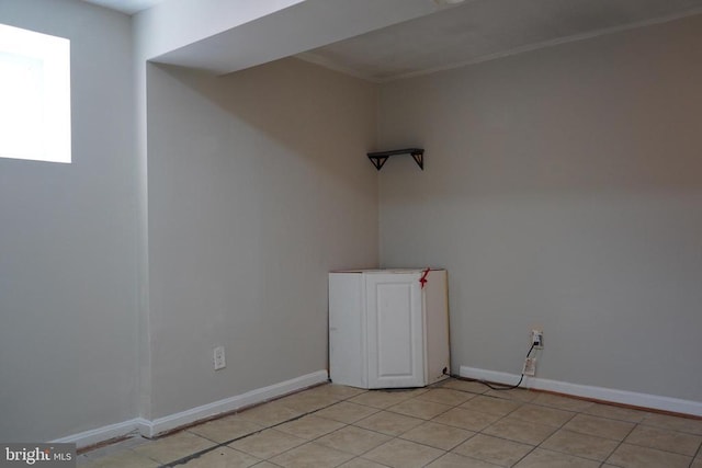 214 Culpeper St W, Culpeper, VA 22701 - empty room with light tile patterned floors and baseboards
