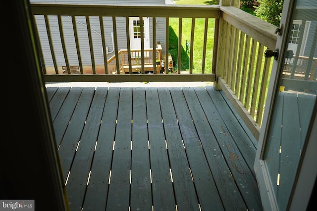 214 Culpeper St W, Culpeper, VA 22701 - view of wooden deck