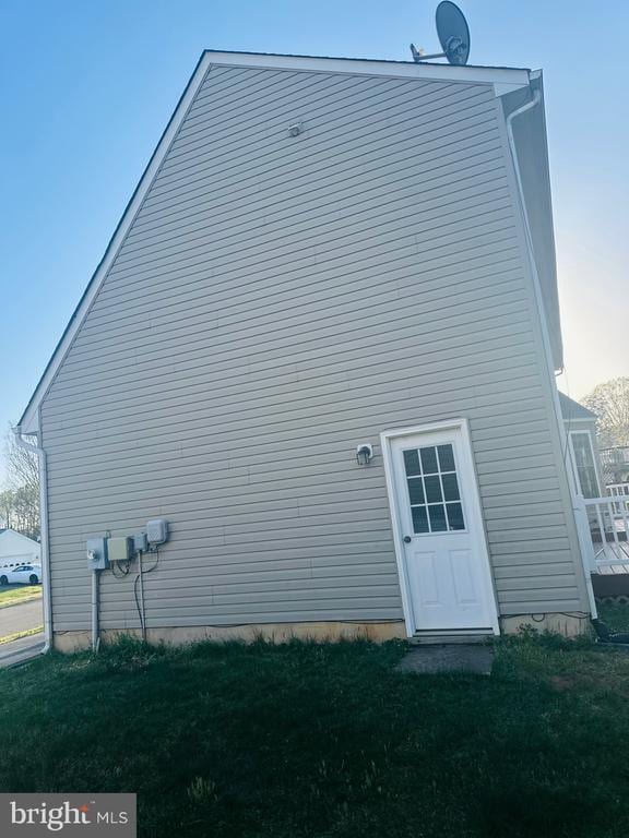 view of back of house