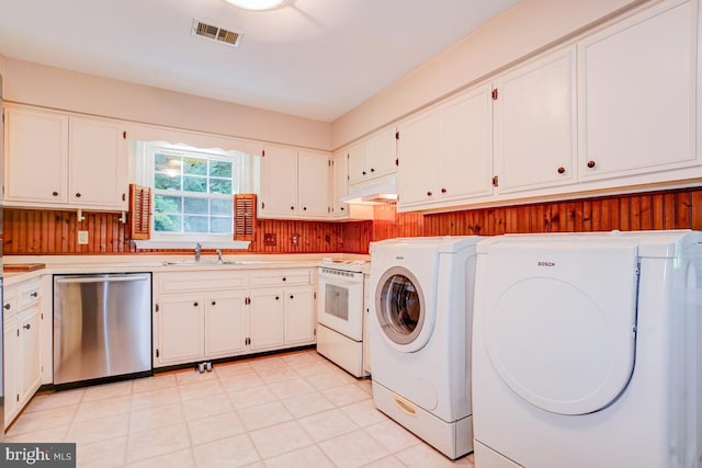  - laundry room with separate washer and dryer