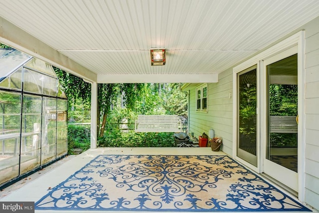  - sunroom featuring healthy amount of natural light