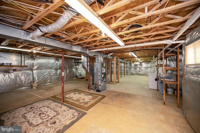 8128 Shirley Rd, Spotsylvania, VA 22551 - unfinished below grade area featuring heating unit