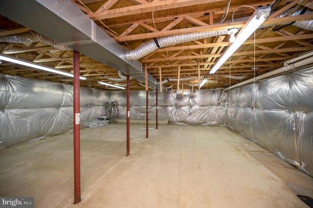 8128 Shirley Rd, Spotsylvania, VA 22551 - view of basement