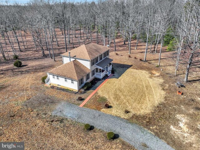 8128 Shirley Rd, Spotsylvania, VA 22551 - overview of rural landscape