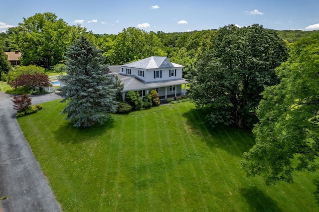 16540 Stoney Lea Ln, Elkton, VA 22827 - view from above of property featuring a forest