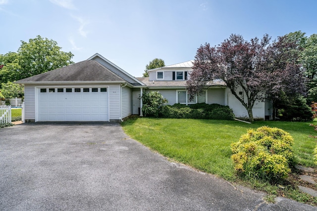 16540 Stoney Lea Ln, Elkton, VA 22827 - view of front of property featuring a front yard, driveway, and a garage