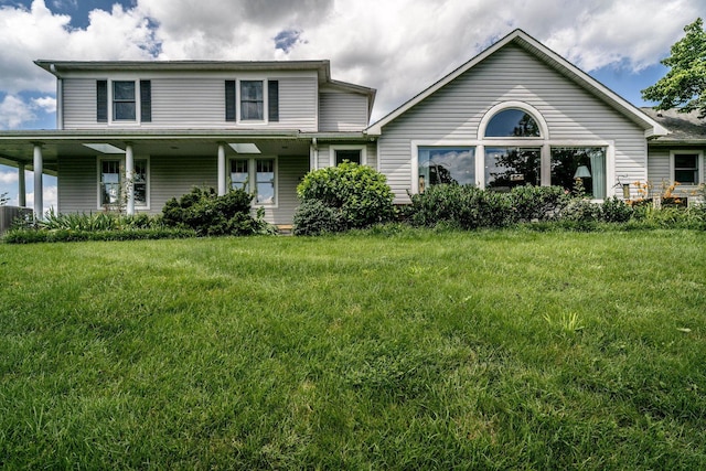 16540 Stoney Lea Ln, Elkton, VA 22827 - view of front of property with a front yard and a porch