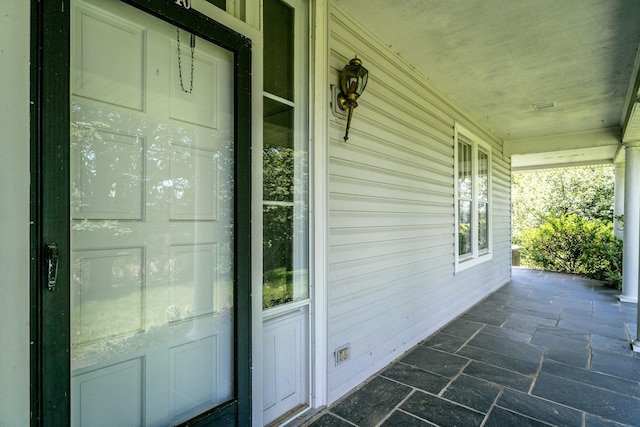 16540 Stoney Lea Ln, Elkton, VA 22827 - view of exterior entry with a porch