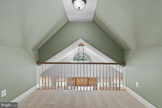 8606 Laroque Run Dr, Fredericksburg, VA 22407 - additional living space featuring vaulted ceiling, carpet, and a wealth of natural light