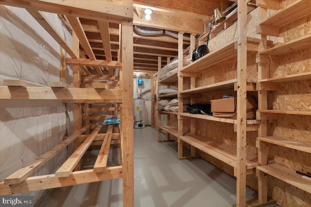 8606 Laroque Run Dr, Fredericksburg, VA 22407 - storage with gas water heater