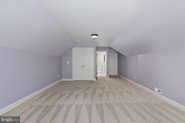 8606 Laroque Run Dr, Fredericksburg, VA 22407 - bonus room featuring carpet, baseboards, and lofted ceiling