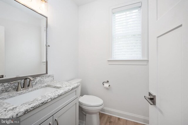 11302 Radcliff Ter, Spotsylvania, VA 22551 - bathroom featuring vanity and wood finished floors